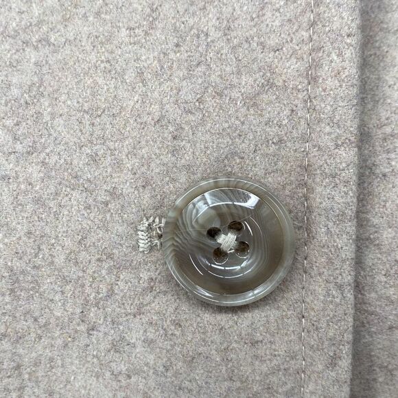 London Fog M Wool Blend Button Down Single Breasted Collared Winter Dress Coat O - Picture 9 of 14